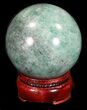 Aventurine (Green Quartz) Sphere - Glimmering #32145-1